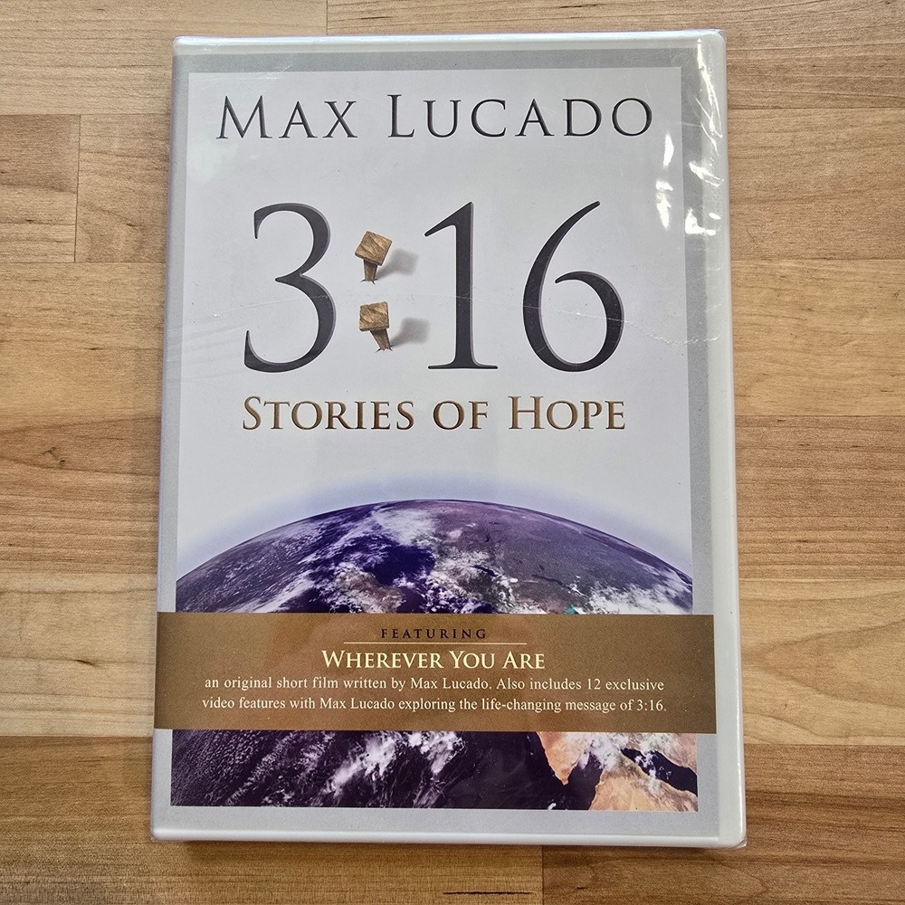 MAX LUCADO -‎ 3:16 Stories of Hope DVD NEW SEALED
